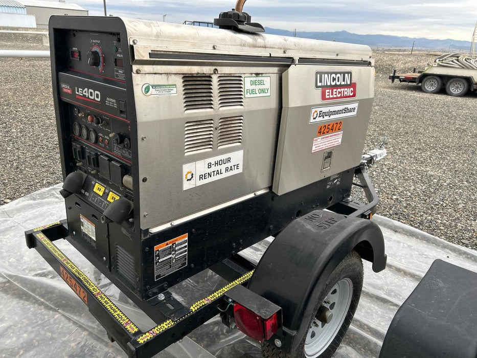 2024 Lincoln Electric LE400 Kubota V1505, Trlr, Cable Rack, Light Kit, ES Decals, T3