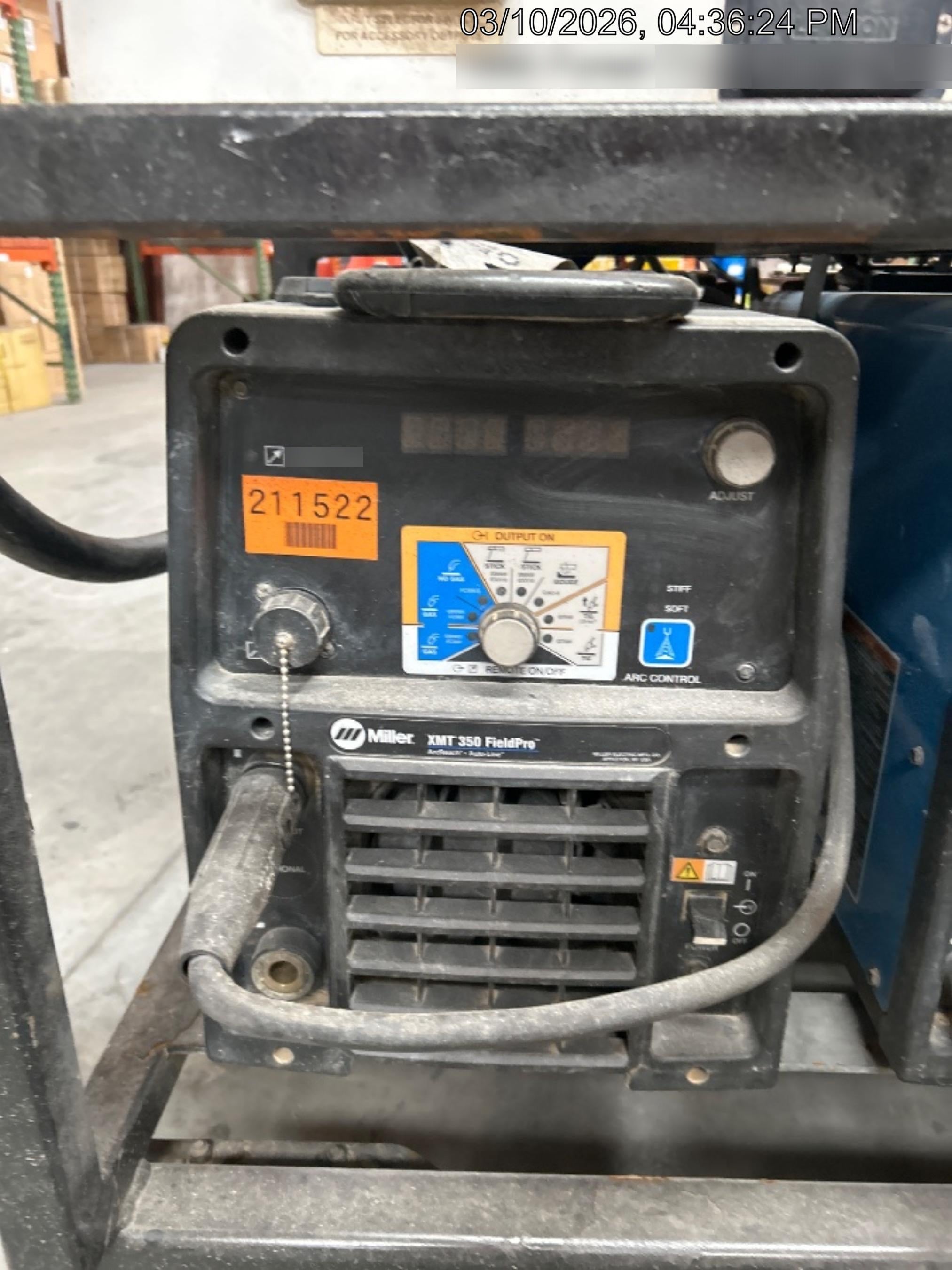2021 MILLER ELECTRIC XMT 350