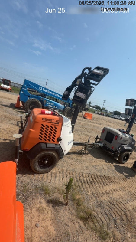 2024 Generac MLT2 Diesel, Flex Switch 120V Input, Powerzone Controller, 
(4) 320W LED Lights, 4kW Generator, 39.9 Gal Fuel Tank, 2" Ball, T3