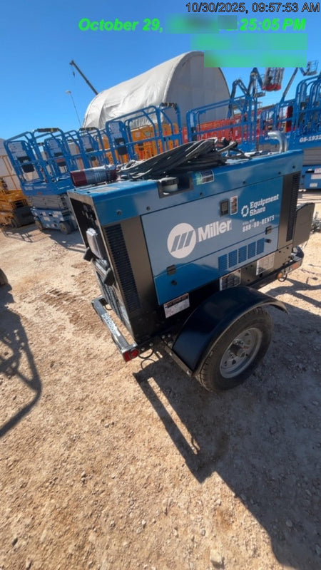 2025 MILLER ELECTRIC BIG BLUE 400
