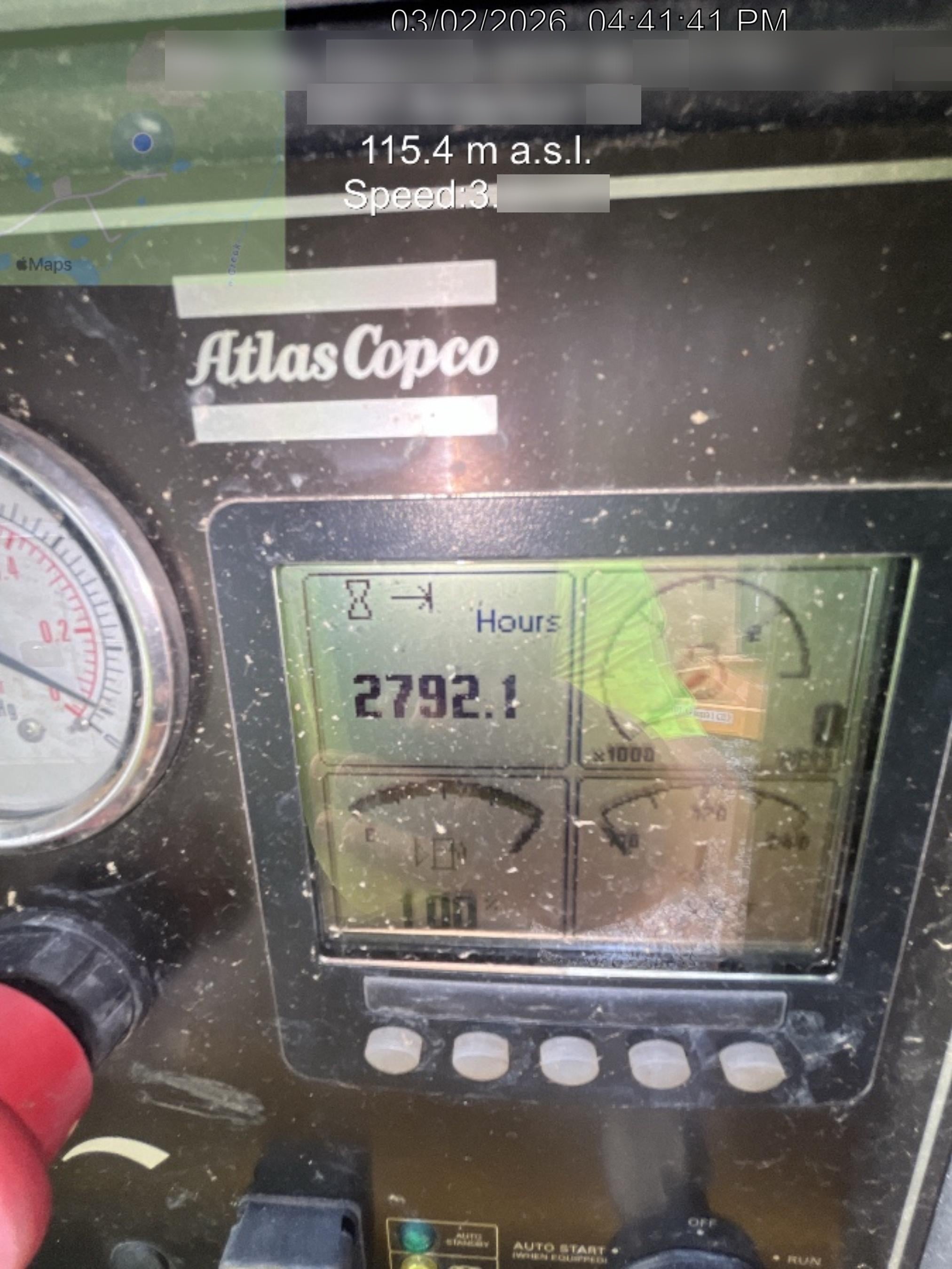 2021 ATLAS COPCO PAS 100 HF CS Enclosed