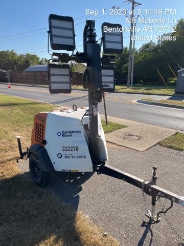 2023 Generac MLT2 Diesel, Flex Switch 120V Input, Powerzone Controller, (4) 320W LED Lights, 4kW Generator, 39.9 Gal Fuel Tank, 2" Ball, T3