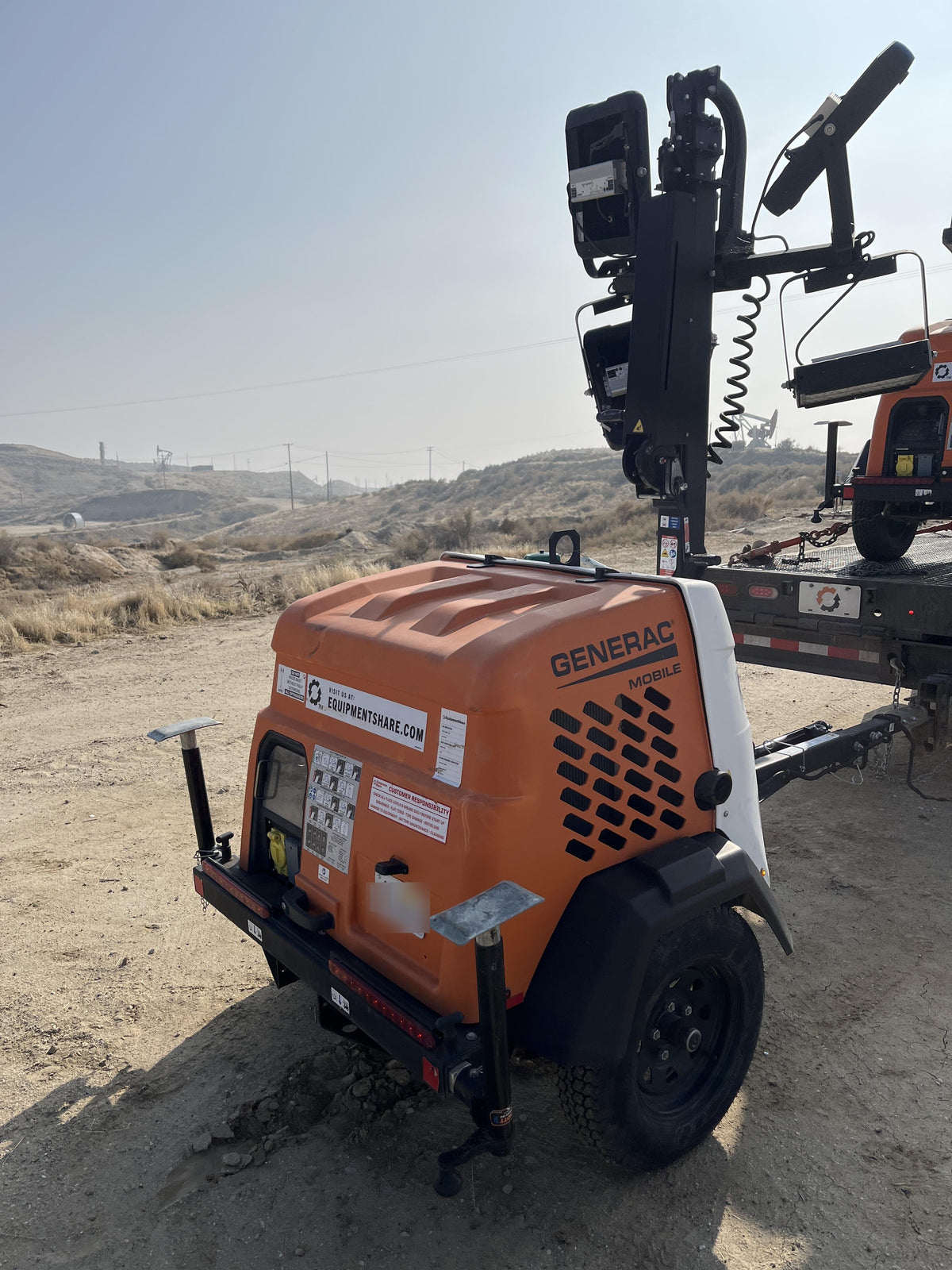 2023 Generac MLT2 Diesel, Flex Switch 120V Input, Powerzone Controller, (4) 320W LED Lights, 4kW Generator, 39.9 Gal Fuel Tank, 2" Ball, T3