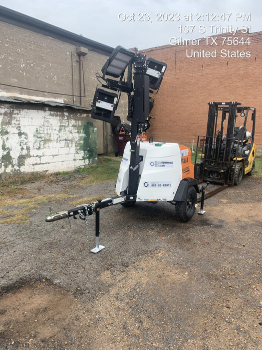 2023 Generac MLT2 Diesel, Flex Switch 120V Input, Powerzone Controller, (4) 320W LED Lights, 4kW Generator, 39.9 Gal Fuel Tank, 2" Ball, T3