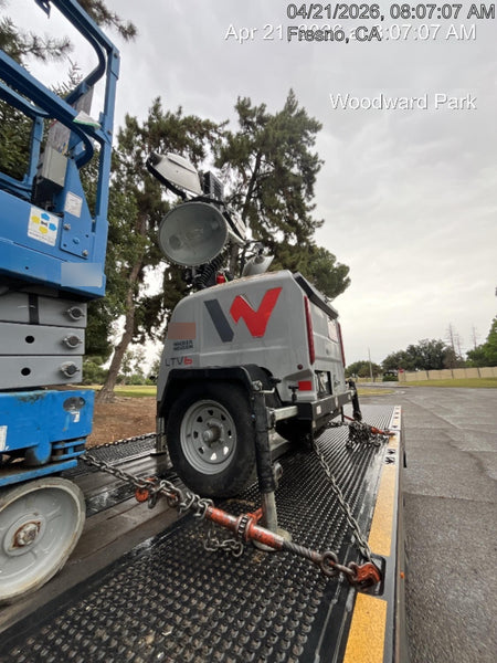 2019 Wacker Neuson LTV6L-MH Wacker Neuson LTV6L Mobile Light Tower w/Fuel Level Sensor Installed