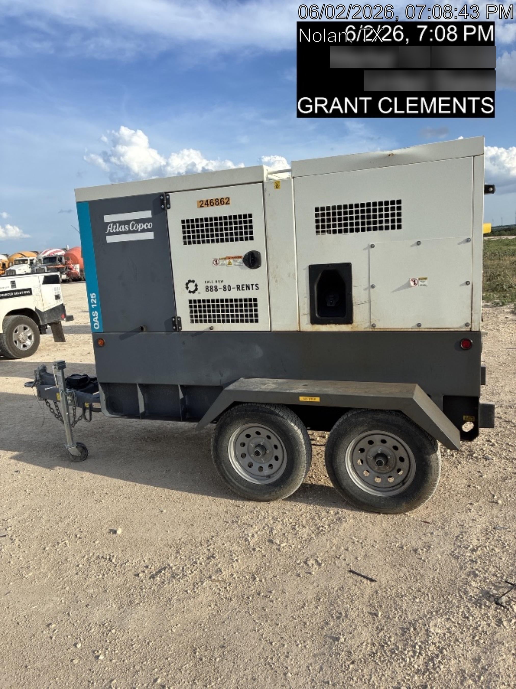 2022 ATLAS COPCO QAS 125