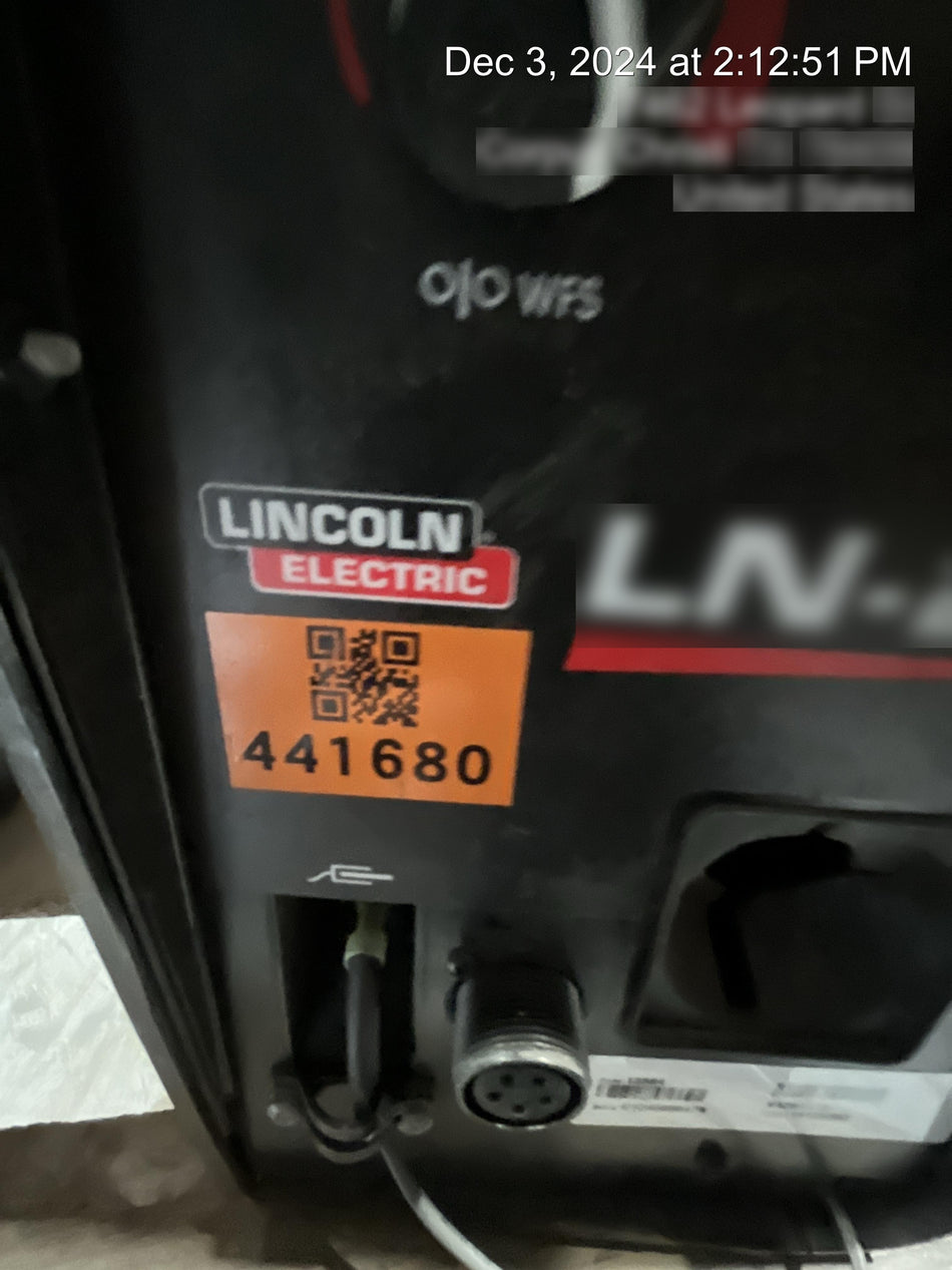 2024 LINCOLN ELECTRIC LN-25X