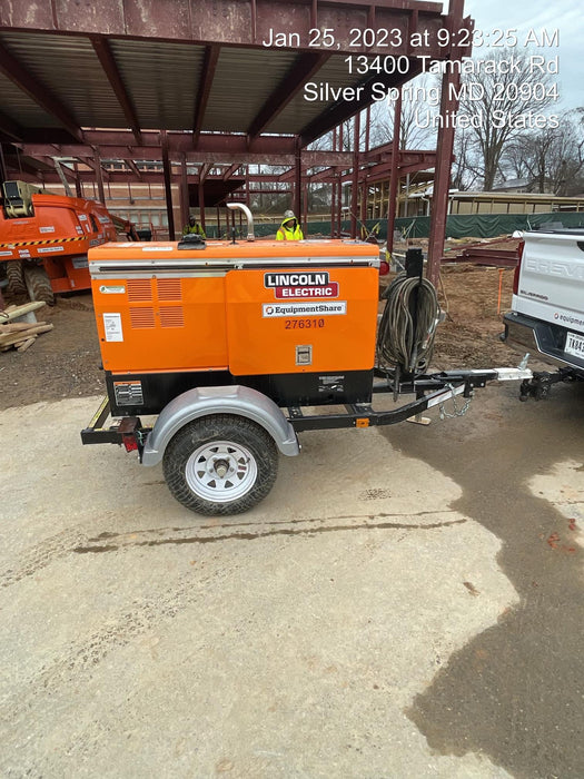 2022 Lincoln Electric LE400 Kubota V1505, Trlr, Cable Rack, Light Kit, ES Decals, T3