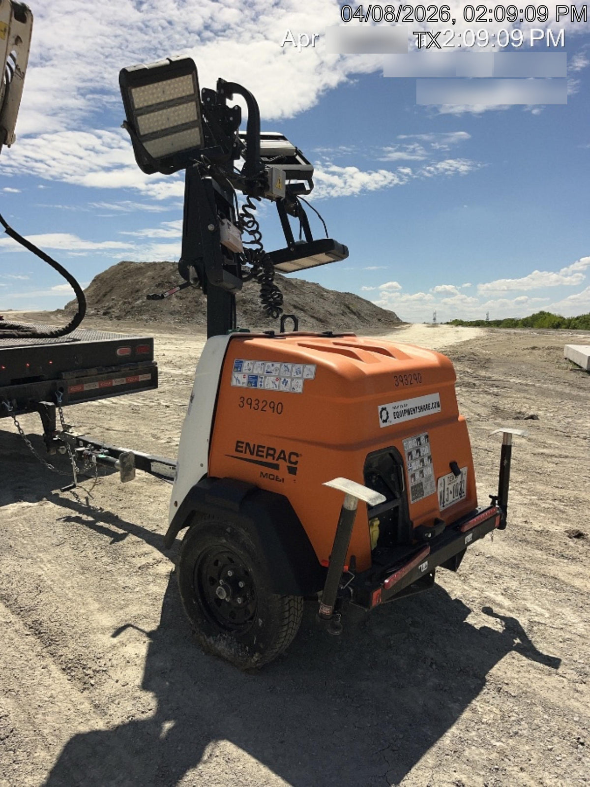 2024 Generac MLT2 Diesel, Flex Switch 120V Input, Powerzone Controller, 
(4) 320W LED Lights, 4kW Generator, 39.9 Gal Fuel Tank, 2" Ball, T3