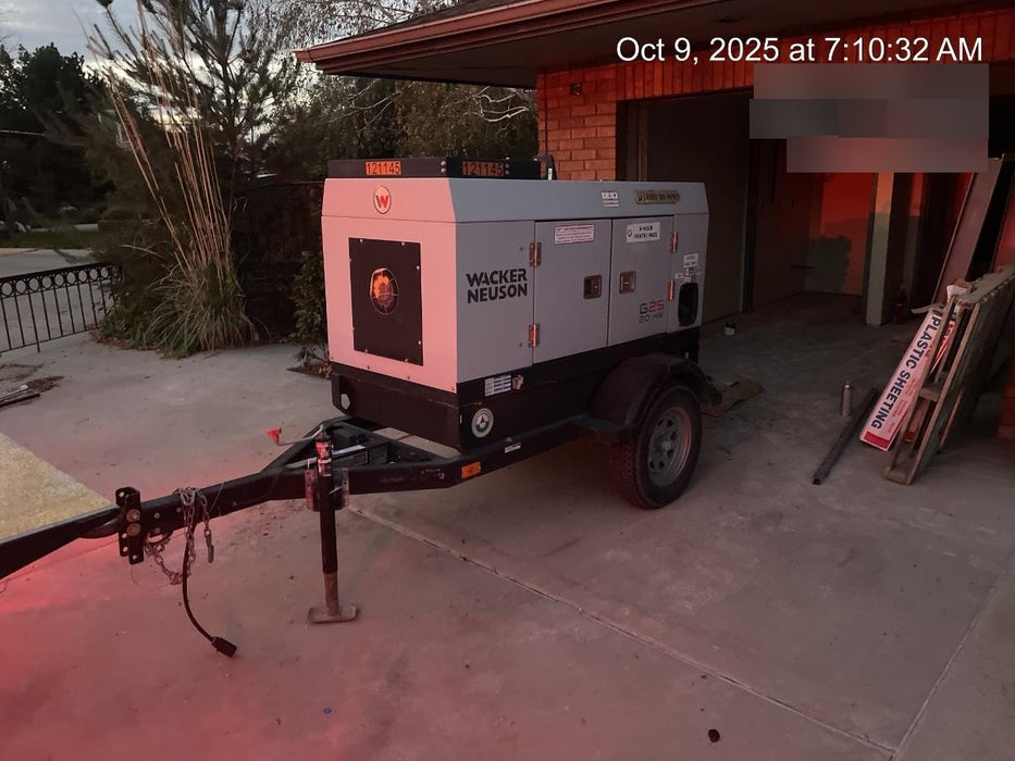 2020 WACKER NEUSON G25