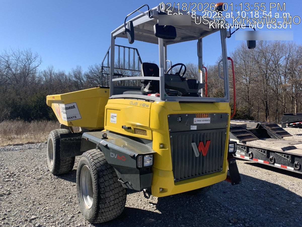 2025 WACKER NEUSON DV603 Canopy Turf Tires