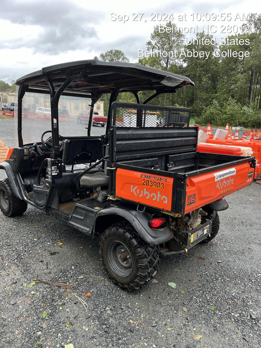 2022 Kubota RTV-X1140W-H Plastic Canopy, Windshield Acrylic Clear, LED Strobe Light, Wire Harness Kit, Back up Alarm