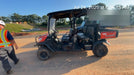Kubota RTV-X1140W-H 4WD utility cart -LED strobe -Windshield tempered glass -Plastic canopy -Wire harness kit -Backup alarm