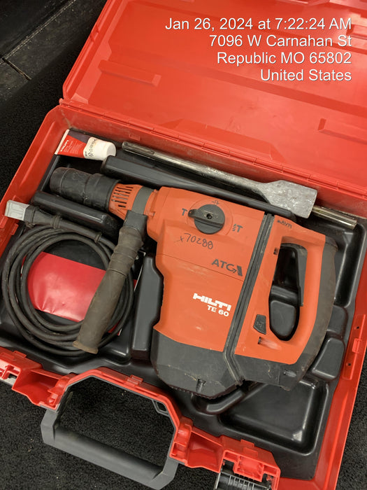 2020 HILTI TE 60-ATC/AVR
