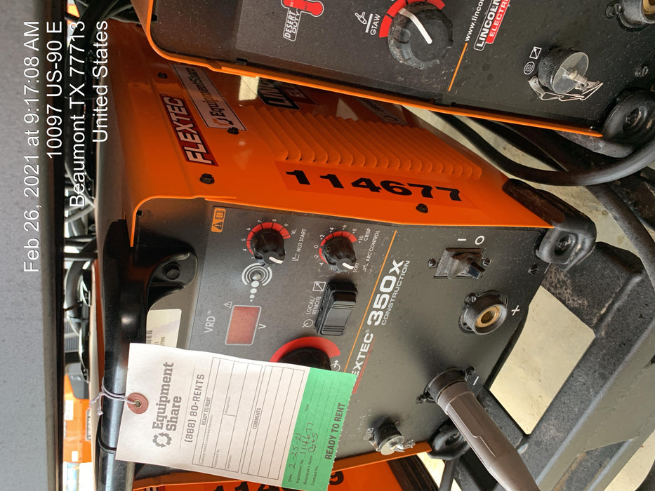 2020 LINCOLN ELECTRIC FLEXTEC 350X