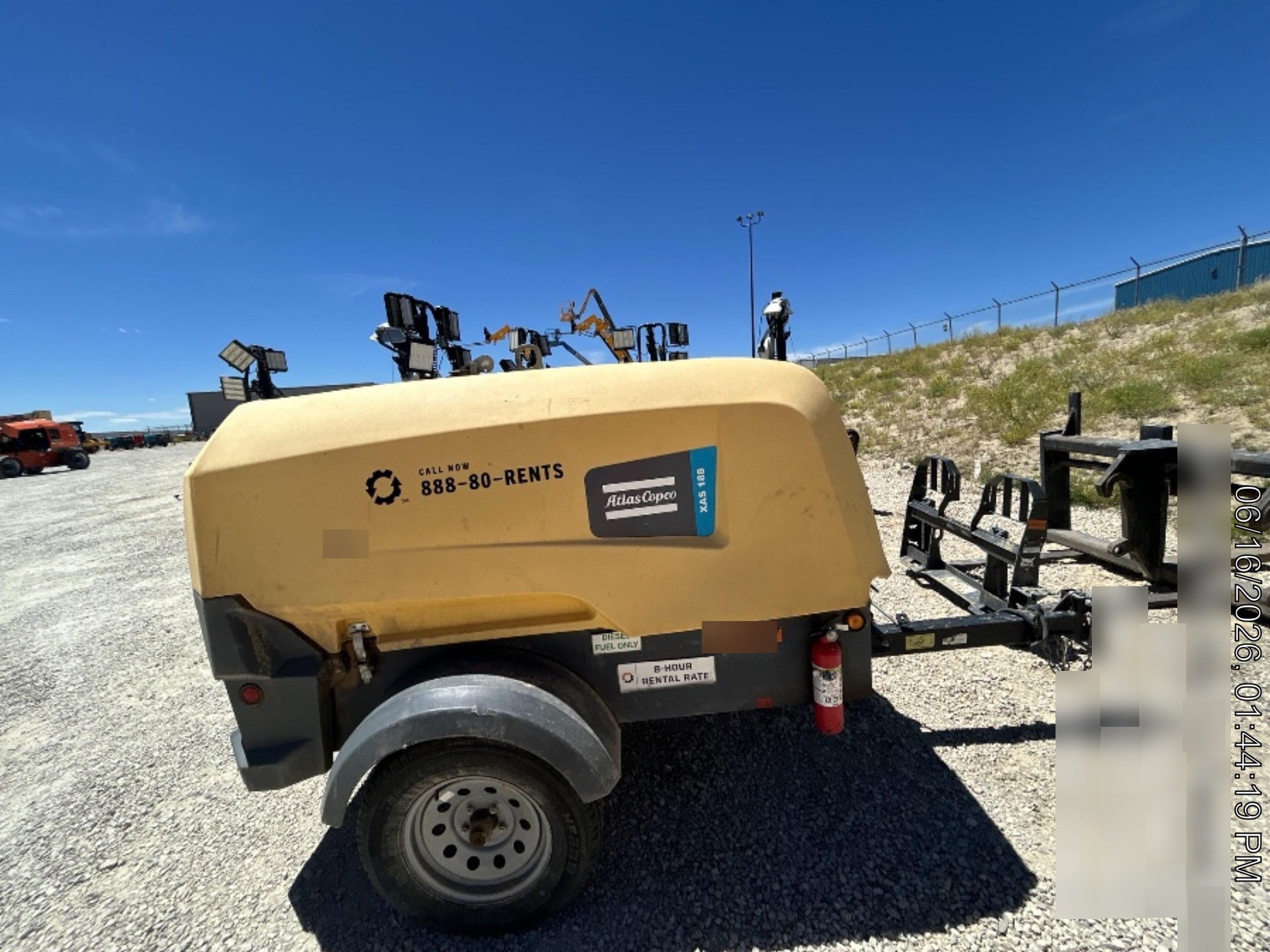2022 ATLAS COPCO XAS188 CWK