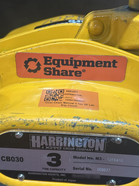 2025 HARRINGTON CB030-20
