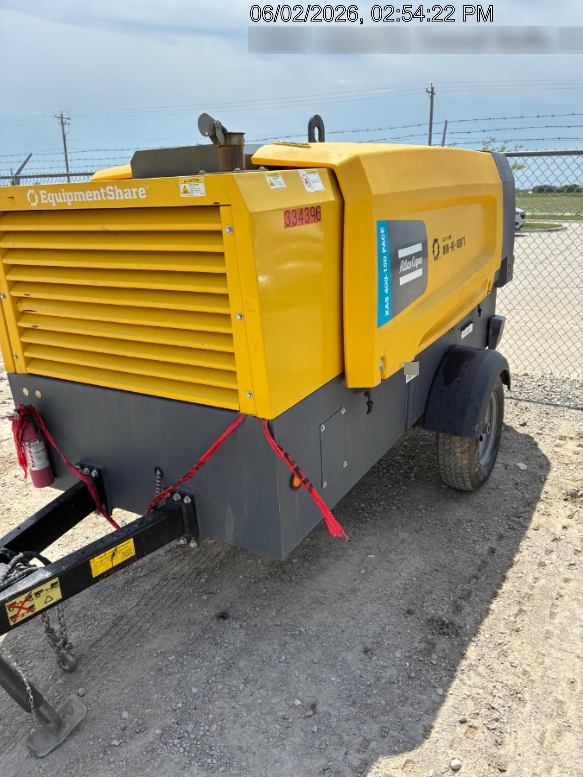 2023 ATLAS COPCO XAS 400-150 PACE
