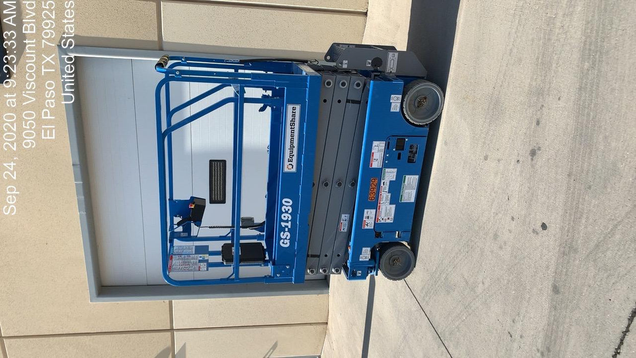2020 Genie GS-1930 Standard Machine