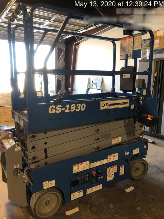 2020 Genie GS-1930 Fixed rails with chain entry gate - Pre A92.20