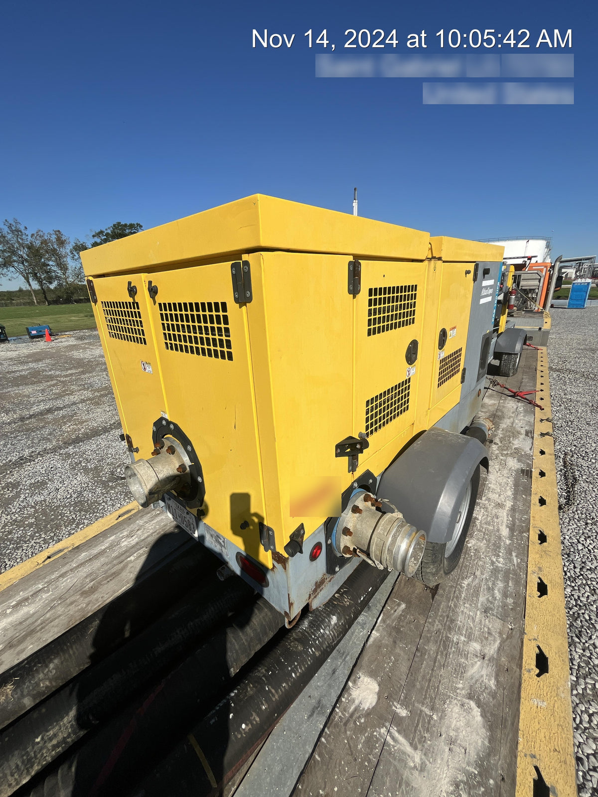 2020 ATLAS COPCO PAS 150 HF CS Enclosed