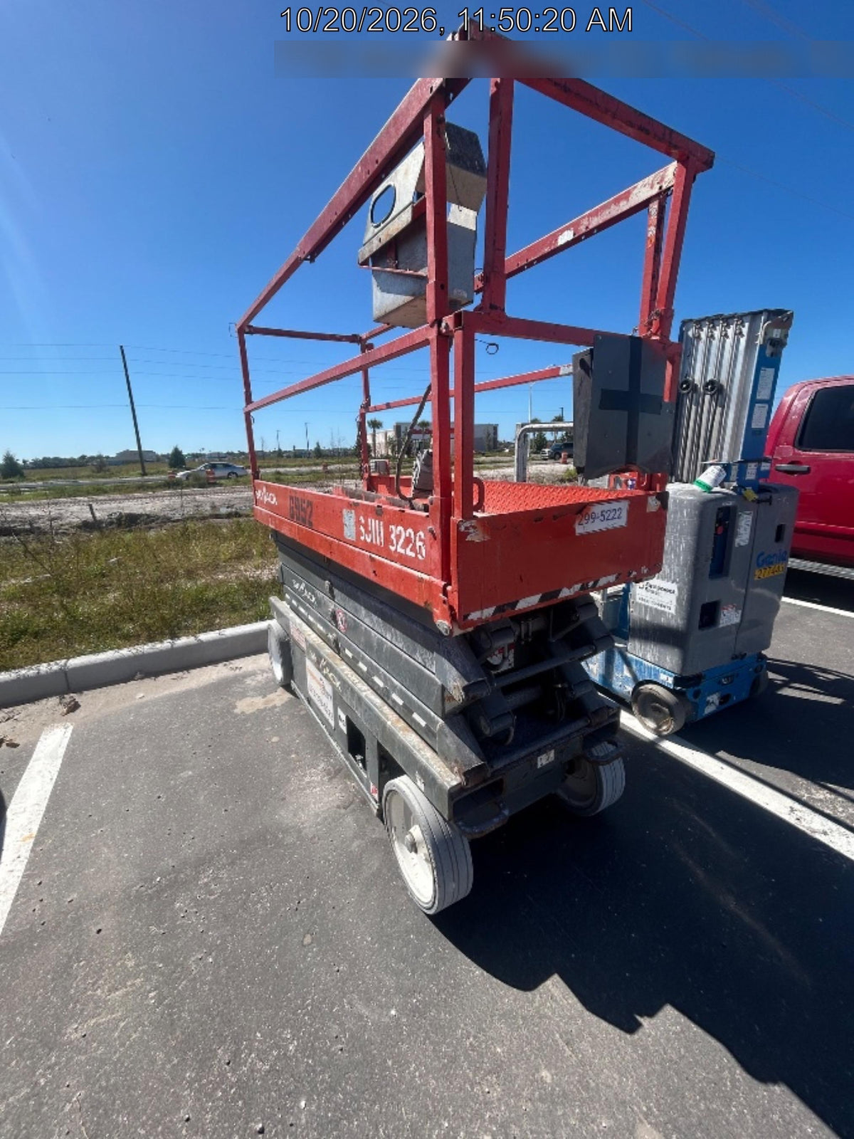 2018 Skyjack SJIII-3226 Skyjack SJIII3226 Scissor Lift w/Trojan Batteries