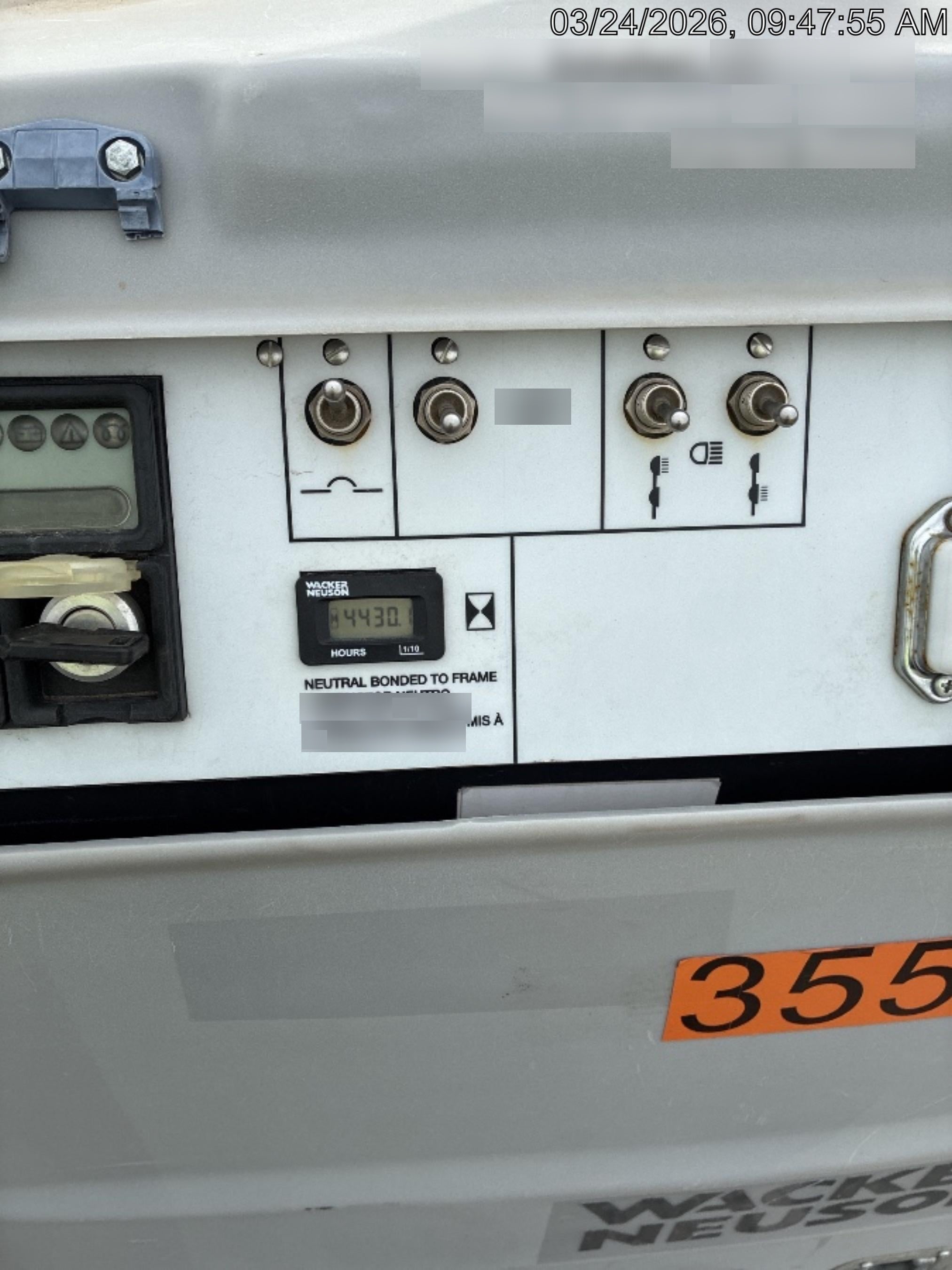 2019 Wacker Neuson LTV6L-MH Standard Options