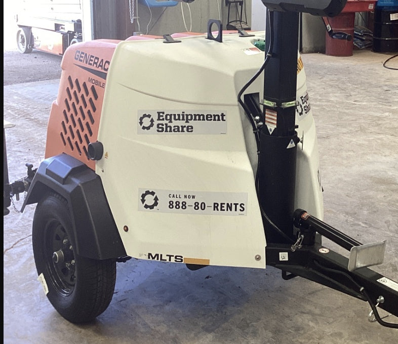 2024 Generac MLT2 Diesel, Flex Switch 120V Input, Powerzone Controller, 
(4) 320W LED Lights, 4kW Generator, 39.9 Gal Fuel Tank, 2" Ball, T3