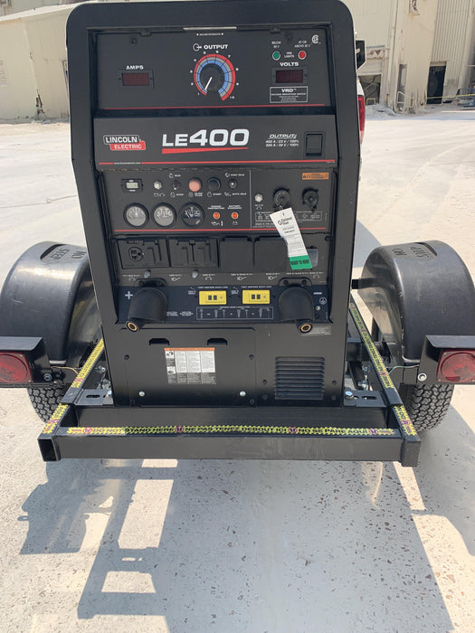 2024 Lincoln Electric LE400 Kubota V1505, Trlr, Cable Rack, Light Kit, ES Decals, T3