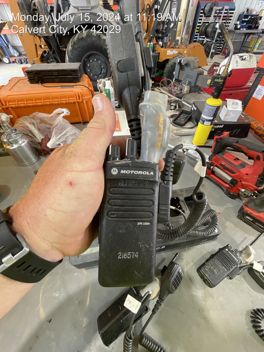 2022 MOTOROLA XPR3300E