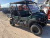 2019 Kawasaki Mule PRO-DXT Standard Options, Backup Alarm, Beacon, Plastic Hard Top, Poly Windshield, Horn Kit