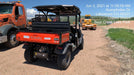 2021 Kubota RTV-X1140W-H Plastic Canopy, Windshield Acrylic Clear, LED Strobe Light, Wire Harness Kit, Back up Alarm