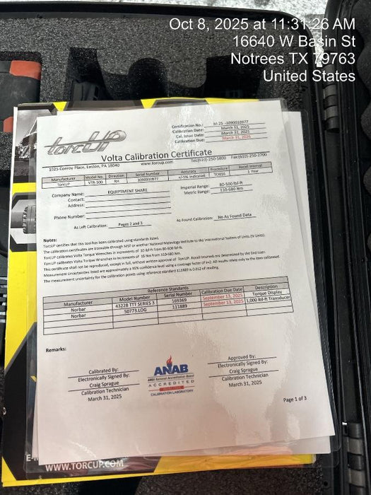 2022 TORCUP VT-500KIT