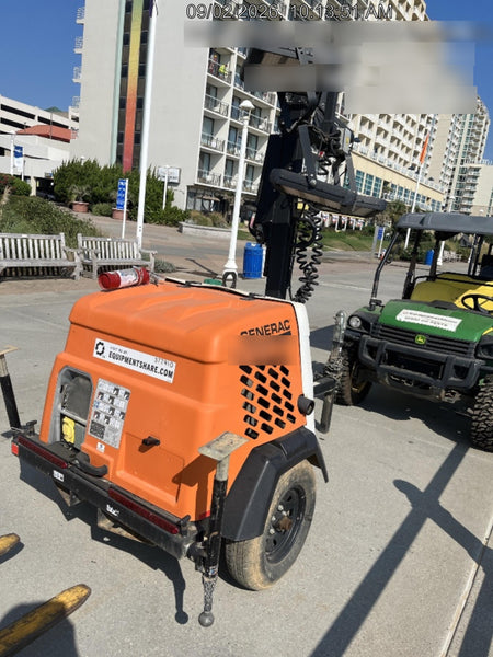 2023 Generac MLT2 Diesel, Flex Switch 120V Input, Powerzone Controller, 
(4) 320W LED Lights, 4kW Generator, 39.9 Gal Fuel Tank, 2" Ball, T3