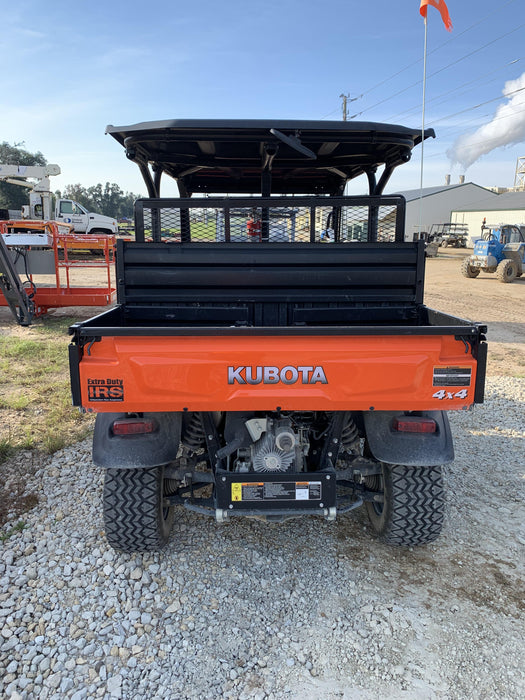 Kubota RTV-X1140W-H 4WD, LED Strobe, Windshield Acrylic Clear, Plastic Canopy, Wire Harness Kit, Backup Alarm