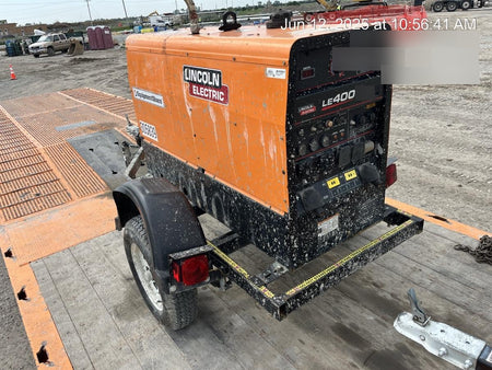 2023 Lincoln Electric LE400 Kubota V1505, Trlr, Cable Rack, Light Kit, ES Decals, T3