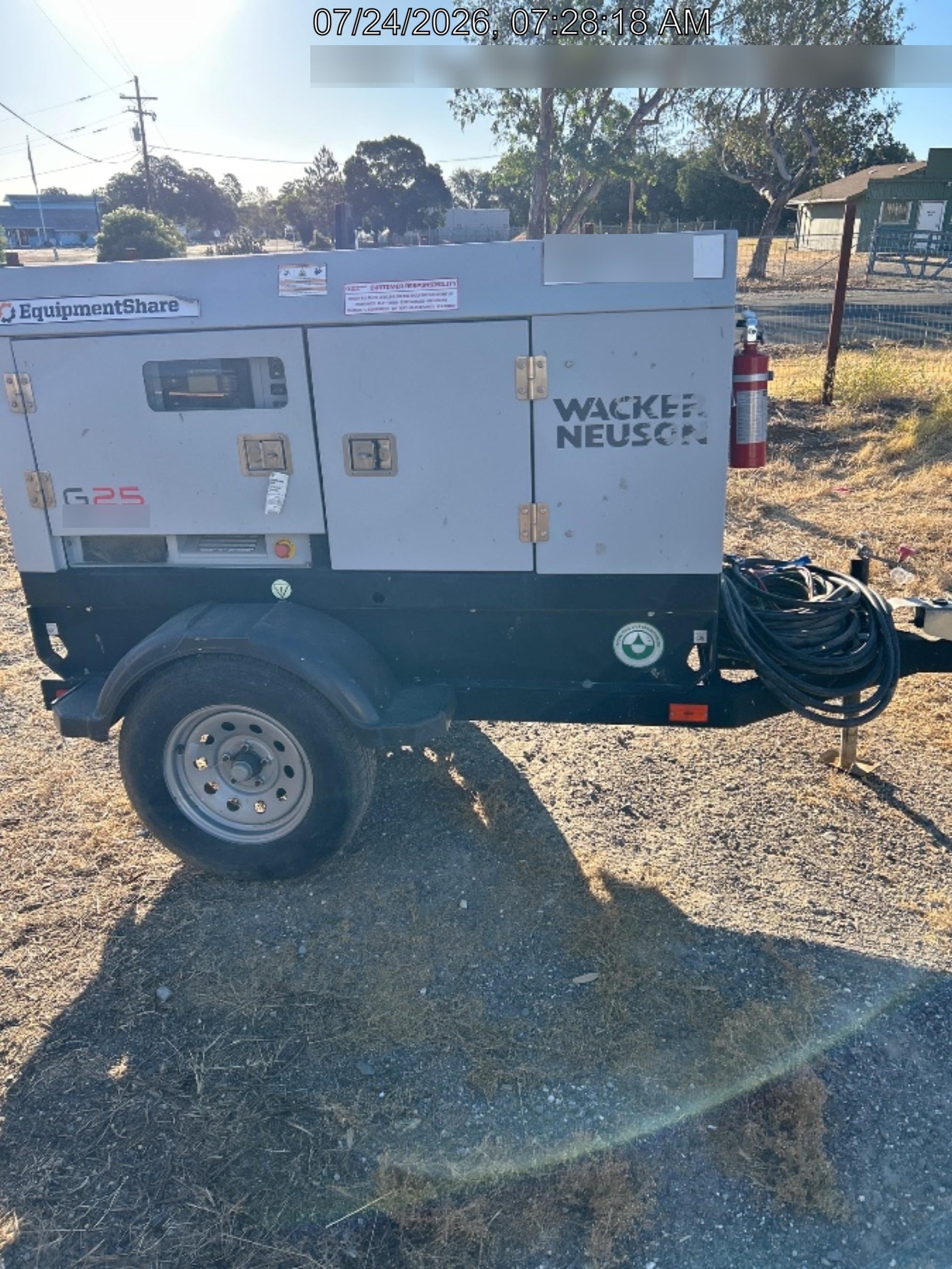 2020 WACKER NEUSON G25