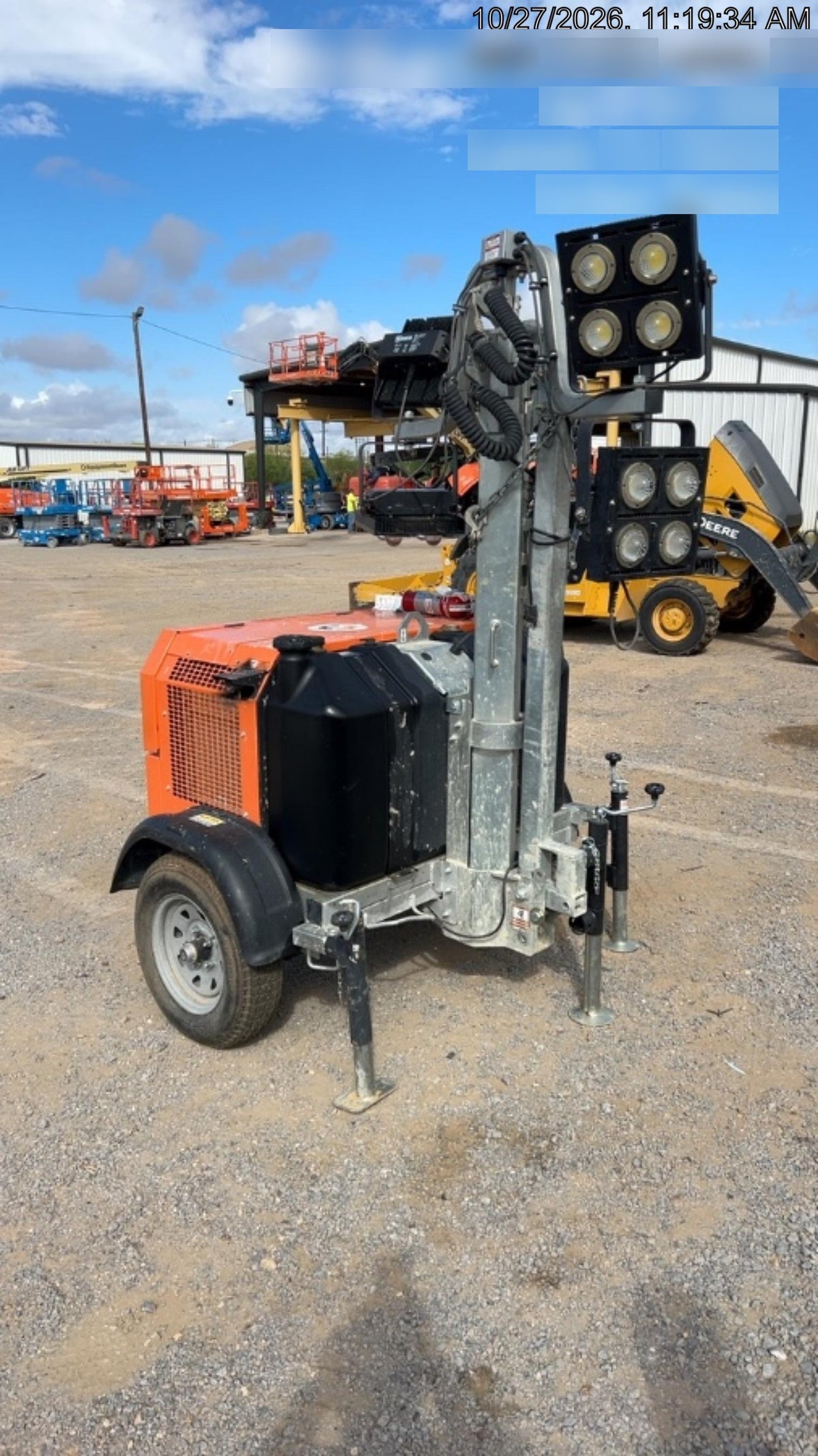2024 Wanco WLTT-4MM4K Diesel, Deep Sea Controller, Shore Power Plug, Auto Start, (4) 350W LED Floodlights, 4kW Generator, 60 Gal Fuel Tank, 2" Ball, T3