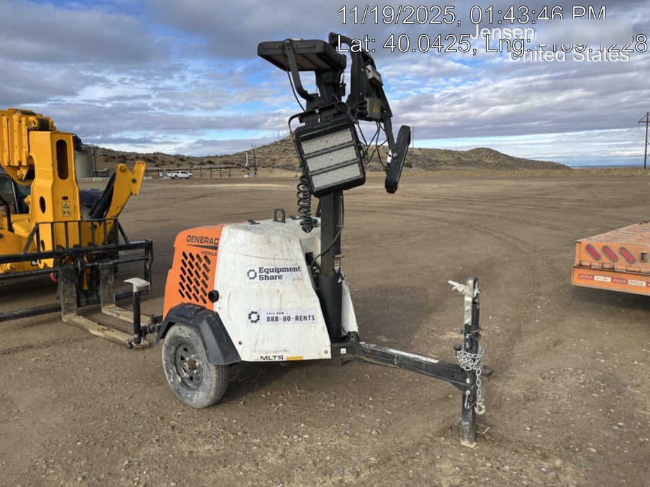 2024 Generac MLT2 Diesel, Flex Switch 120V Input, Powerzone Controller, 
(4) 320W LED Lights, 4kW Generator, 39.9 Gal Fuel Tank, 2" Ball, T3