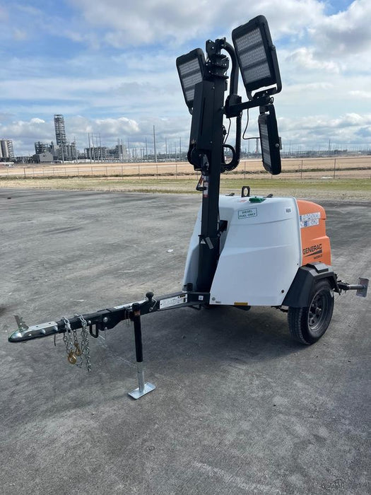2025 Generac MLT6SMDS Diesel, Mitsubishi / Final Tier 4 Engine, 10.5 HP @ 1800 RPM, (4) 320W G4 LED's, Brushless Excitation, Capacitor Regulated, Vertical Mast, Manual Winch, 5kW Export Power, Power Zone Auto Light Controller