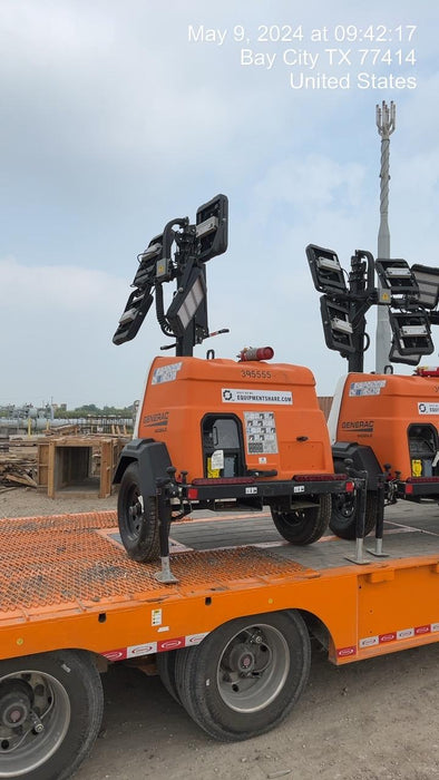 2024 Generac MLT2 Diesel, Flex Switch 120V Input, Powerzone Controller, 
(4) 320W LED Lights, 4kW Generator, 39.9 Gal Fuel Tank, 2" Ball, T3