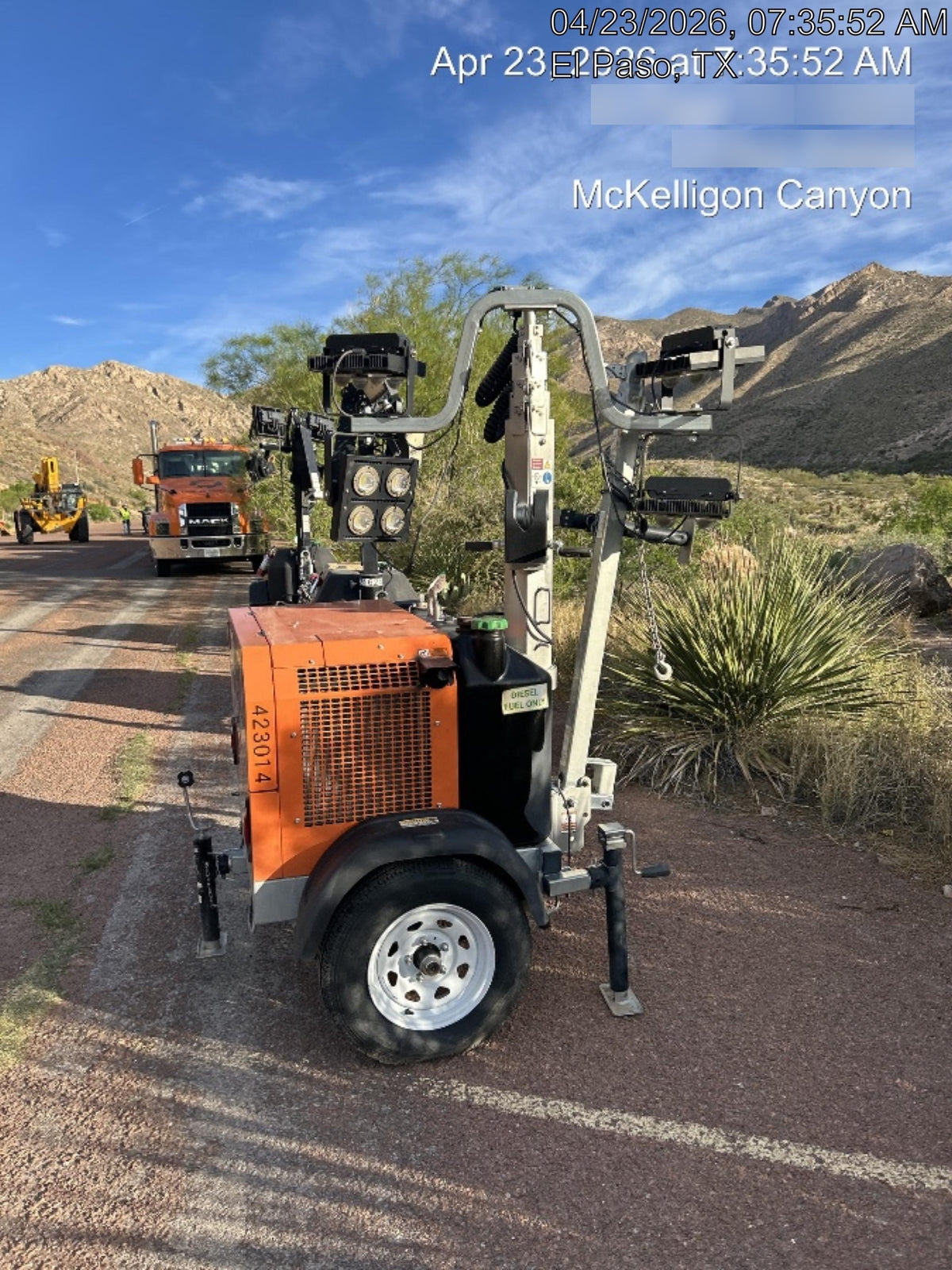 2024 Wanco WLTT-4MM4K Diesel, Deep Sea Controller, Shore Power Plug, Auto Start, (4) 350W LED Floodlights, 4kW Generator, 60 Gal Fuel Tank, 2" Ball, T3