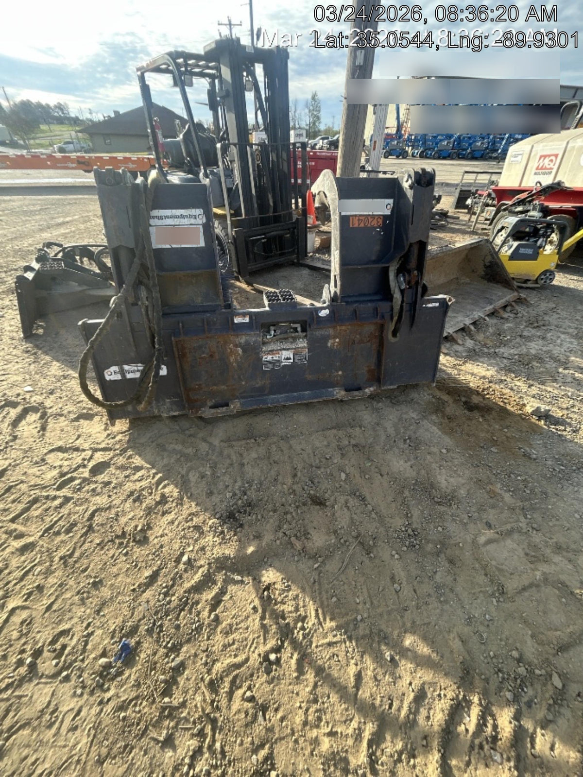 2019 PALADIN 76" Scrap Grapple Bucket - Paladin