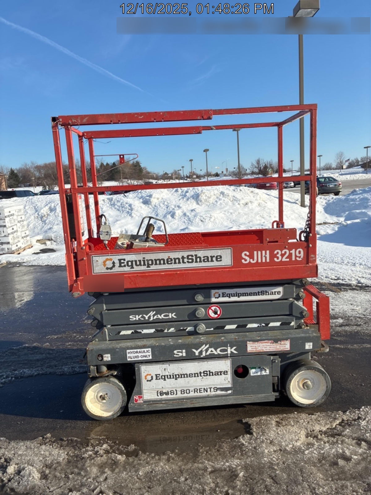 2019 Skyjack SJIII-3219 Standard w/Trojan Batteries