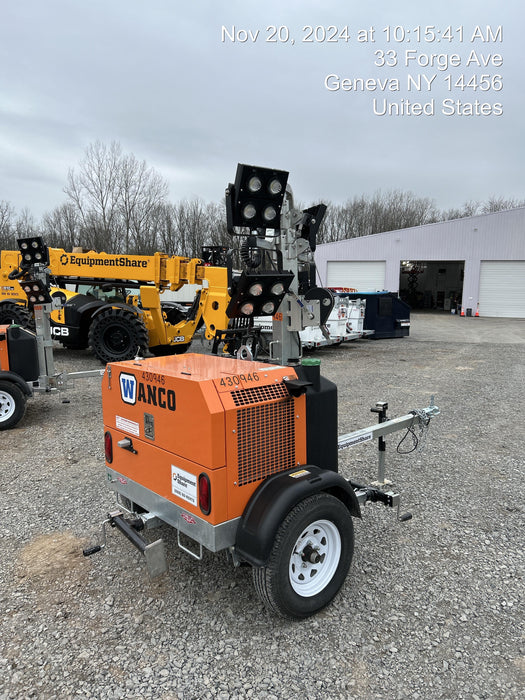 2024 Wanco WLTT-4MM4K Diesel, Deep Sea Controller, Shore Power Plug, Auto Start, (4) 350W LED Floodlights, 4kW Generator, 60 Gal Fuel Tank, 2" Ball, T3