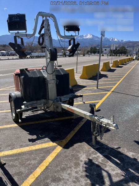 2023 Wanco WLTT-4MM4K Diesel, Deep Sea Controller, Shore Power Plug, Auto Start, (4) 350W LED Floodlights, 4kW Generator, 60 Gal Fuel Tank, 2" Ball, T3