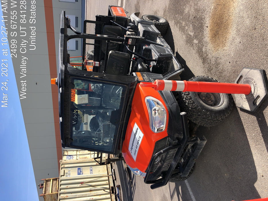 2020 Kubota RTV-X1140W-H 4WD, LED Strobe, Windshield Tempered Glass, Plastic Canopy, Wire Harness Kit, Backup Alarm