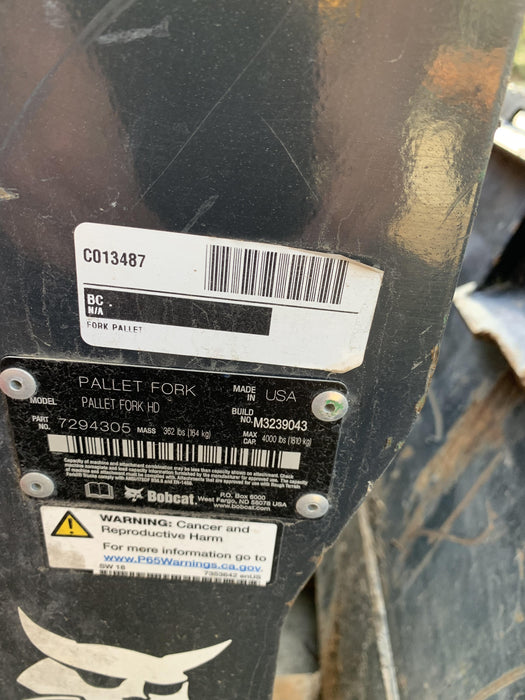 2019 PALADIN 48" Pallet Forks - Paladin