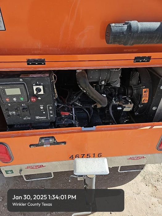 2024 Wanco WLTT-4MM4K Diesel, Deep Sea Controller, Shore Power Plug, Auto Start, (4) 350W LED Floodlights, 4kW Generator, 60 Gal Fuel Tank, 2" Ball, T3