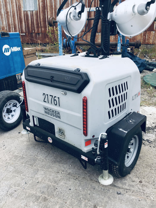2019 Wacker Neuson LTV6L-MH Wacker Neuson LTV6L Mobile Light Tower w/Fuel Level Sensor Installed